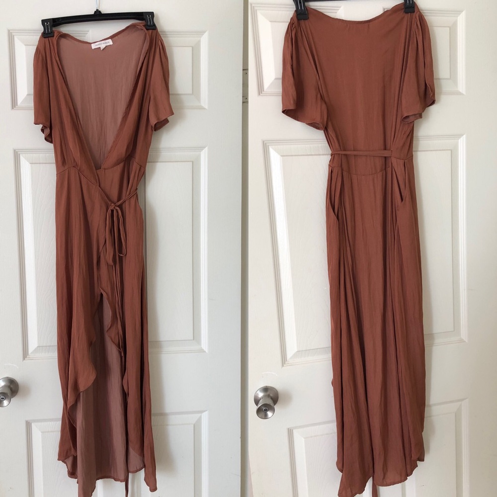 Honey Punch Wrap Dress